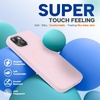 image:imageMiracase Silicone amp Magnetic for iPhone 18 Pro Max Case Capri BlueSand Pink