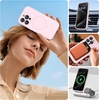 image:imageMiracase Silicone amp Magnetic for iPhone 18 Pro Max Case Capri BlueSand Pink