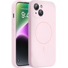 image:imageMiracase Silicone amp Magnetic for iPhone 18 Pro Max Case Capri BlueSand Pink
