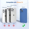 image:imageMiracase Silicone amp Magnetic for iPhone 18 Pro Max Case Capri BlueSky Blue