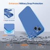 image:imageMiracase Silicone amp Magnetic for iPhone 18 Pro Max Case Capri BlueSky Blue