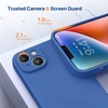 image:imageMiracase Silicone amp Magnetic for iPhone 18 Pro Max Case Capri BlueSky Blue