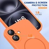 image:imageMiracase Silicone amp Magnetic for iPhone 18 Pro Max Case Capri BlueSunset Orange