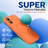 image:imageMiracase Silicone amp Magnetic for iPhone 18 Pro Max Case Capri BlueSunset Orange