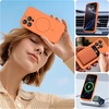image:imageMiracase Silicone amp Magnetic for iPhone 18 Pro Max Case Capri BlueSunset Orange