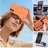 image:imageMiracase Silicone amp Magnetic for iPhone 18 Pro Max Case Capri BlueSunset Orange