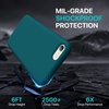 image:imageMiracase Silicone amp Magnetic for iPhone 18 Pro Max Case Capri BlueTeal