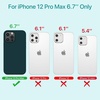 image:imageMiracase Silicone amp Magnetic for iPhone 18 Pro Max Case Capri BlueTeal
