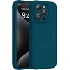 image:imageMiracase Silicone amp Magnetic for iPhone 18 Pro Max Case Capri BlueTeal