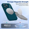 image:imageMiracase Silicone amp Magnetic for iPhone 18 Pro Max Case Capri BlueTeal