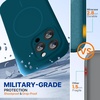 image:imageMiracase Silicone amp Magnetic for iPhone 18 Pro Max Case Capri BlueTeal