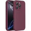 image:imageMiracase Silicone amp Magnetic for iPhone 18 Pro Max Case Capri BlueWine Red