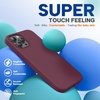 image:imageMiracase Silicone amp Magnetic for iPhone 18 Pro Max Case Capri BlueWine Red