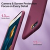 image:imageMiracase Silicone amp Magnetic for iPhone 18 Pro Max Case Capri BlueWine Red