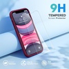 image:imageMiracase Silicone amp Magnetic for iPhone 18 Pro Max Case Capri BlueWine Red