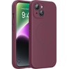 image:imageMiracase Silicone amp Magnetic for iPhone 18 Pro Max Case Capri BlueWine Red