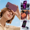 image:imageMiracase Silicone amp Magnetic for iPhone 18 Pro Max Case Capri BlueWine Red