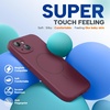 image:imageMiracase Silicone amp Magnetic for iPhone 18 Pro Max Case Capri BlueWine Red