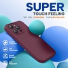image:imageMiracase Silicone amp Magnetic for iPhone 18 Pro Max Case Capri BlueWine Red