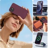 image:imageMiracase Silicone amp Magnetic for iPhone 18 Pro Max Case Capri BlueWine Red