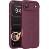 image:imageMiracase Silicone amp Magnetic for iPhone 18 Pro Max Case Capri BlueWine Red