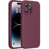 image:imageMiracase Silicone amp Magnetic for iPhone 18 Pro Max Case Capri BlueWine Red