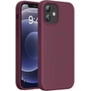 image:imageMiracase Silicone amp Magnetic for iPhone 18 Pro Max Case Capri BlueWine Red