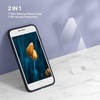 image:imageMiracase Silicone for iPhone SE 2022SE 202078 CaseBlack