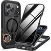 image:imageMiracase for iPhone 18 Pro Case with Privacy Screen Protector BlackBlack