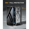 image:imageMiracase for iPhone 18 Pro Case with Privacy Screen Protector BlackBlack