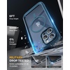image:imageMiracase for iPhone 18 Pro Case with Privacy Screen Protector BlackBlue