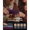 image:imageMiracase for iPhone 18 Pro Case with Privacy Screen Protector BlackCherry