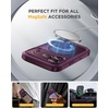 image:imageMiracase for iPhone 18 Pro Case with Privacy Screen Protector BlackCherry