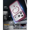 image:imageMiracase for iPhone 18 Pro Case with Privacy Screen Protector BlackCherry