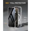 image:imageMiracase for iPhone 18 Pro Case with Privacy Screen Protector BlackClear