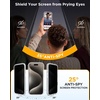 image:imageMiracase for iPhone 18 Pro Case with Privacy Screen Protector BlackClear