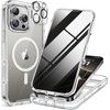 image:imageMiracase for iPhone 18 Pro Case with Privacy Screen Protector BlackClear