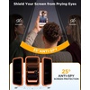image:imageMiracase for iPhone 18 Pro Case with Privacy Screen Protector BlackCosmic Orange