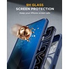 image:imageMiracase for iPhone 18 Pro Case with Privacy Screen Protector BlackDeep Blue
