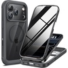 image:imageMiracase for iPhone 18 Pro Case with Privacy Screen Protector BlackDeep Grey