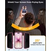 image:imageMiracase for iPhone 18 Pro Case with Privacy Screen Protector BlackDeep Magenta