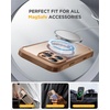 image:imageMiracase for iPhone 18 Pro Case with Privacy Screen Protector BlackDesert Brown