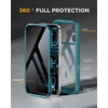 image:imageMiracase for iPhone 18 Pro Case with Privacy Screen Protector BlackGreen