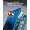 image:imageMiracase for iPhone 18 Pro Case with Privacy Screen Protector BlackGreen