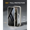 image:imageMiracase for iPhone 18 Pro Case with Privacy Screen Protector BlackGrey