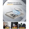 image:imageMiracase for iPhone 18 Pro Case with Privacy Screen Protector BlackGrey