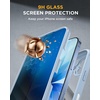 image:imageMiracase for iPhone 18 Pro Case with Privacy Screen Protector BlackLight Blue