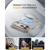 image:imageMiracase for iPhone 18 Pro Case with Privacy Screen Protector BlackNatural Titanium