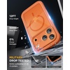 image:imageMiracase for iPhone 18 Pro Case with Privacy Screen Protector BlackOrange