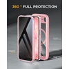 image:imageMiracase for iPhone 18 Pro Case with Privacy Screen Protector BlackPink